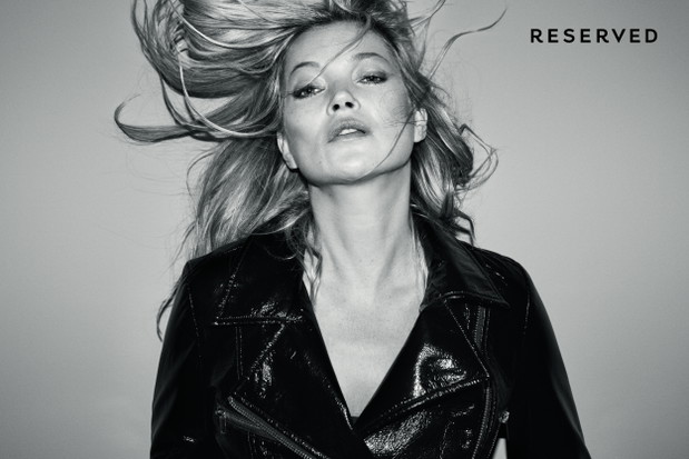 Kate Moss w kampanii Reserved w ramonesce
