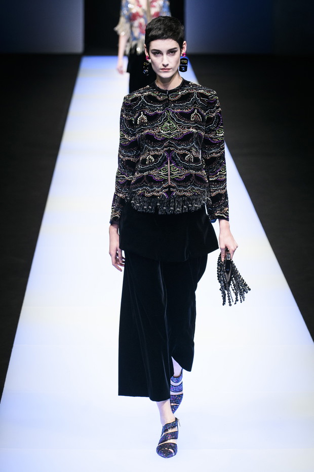 Najnowszy pokaz Giorgio Armani