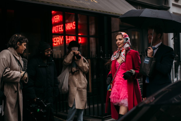 LFW: street style