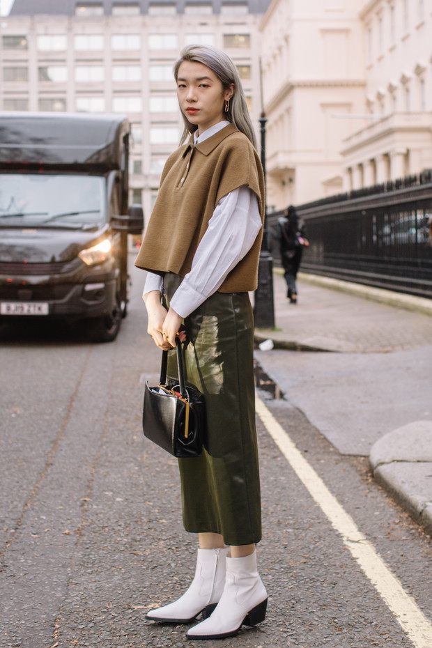 London Fashion Week jesień-zima 2020/2021: street fashion