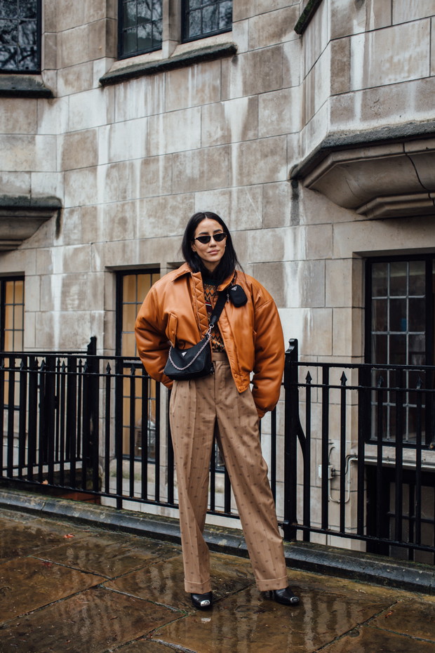 London Fashion Week jesień-zima 2020/2021: street fashion