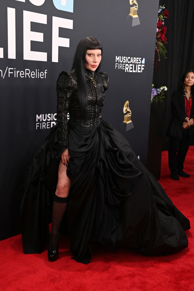 Najpiękniejsze stylizacje na rozdaniu GRAMMY 2025: Lady Gaga w kreacji projektu Samuela Lewisa