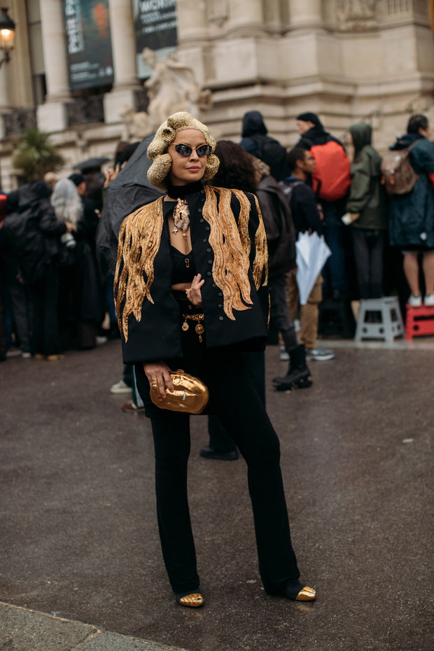 Paris Couture Week street fashion