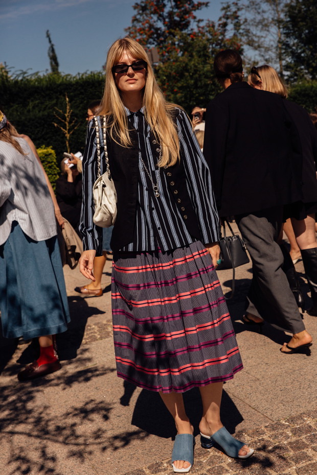 Street style z Copenhagen Fashion Week