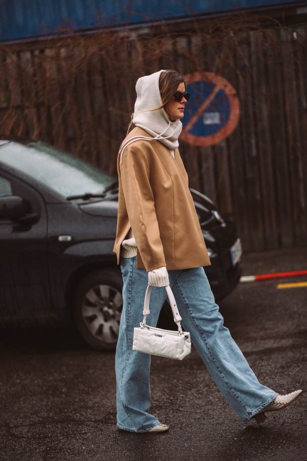 Stylizacje street style z ulic Kopenhagi Copenhagen Fashion Week