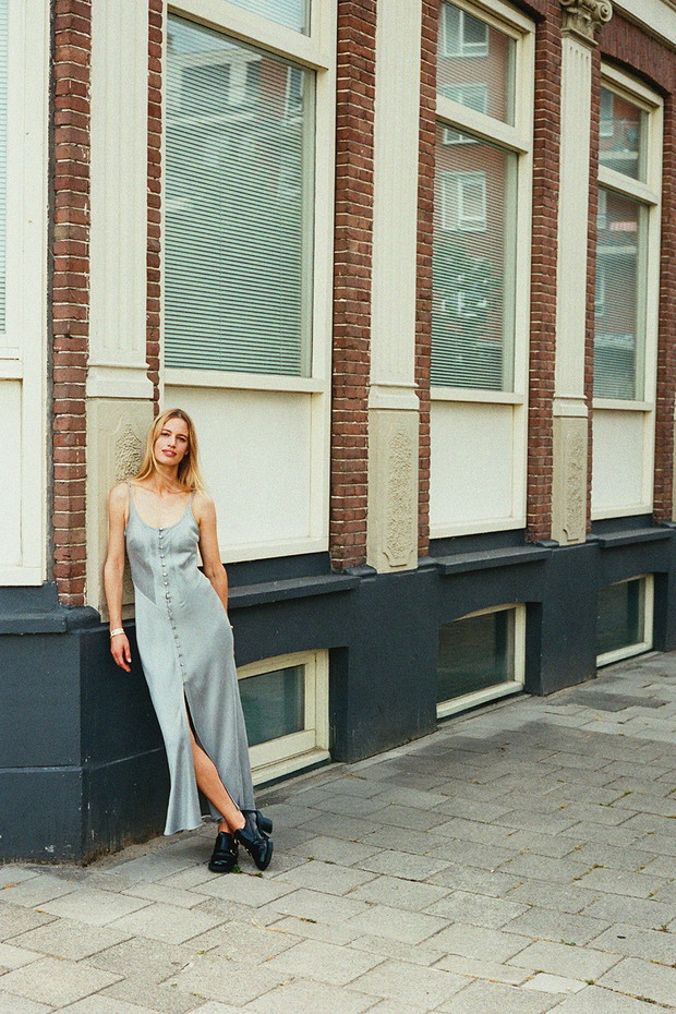 BONNIE DRESS GREY