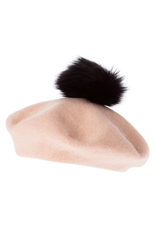 Prezenty na święta do 100zł. Beret z pomponem