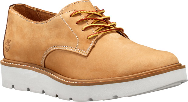 Timberlandy damskie - przegląd, na białej podeszwie
