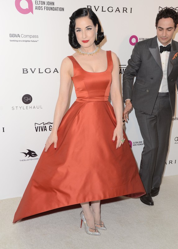 Oscary 2016: gwiazdy na imprezie Vanity Fair i Eltona Johna