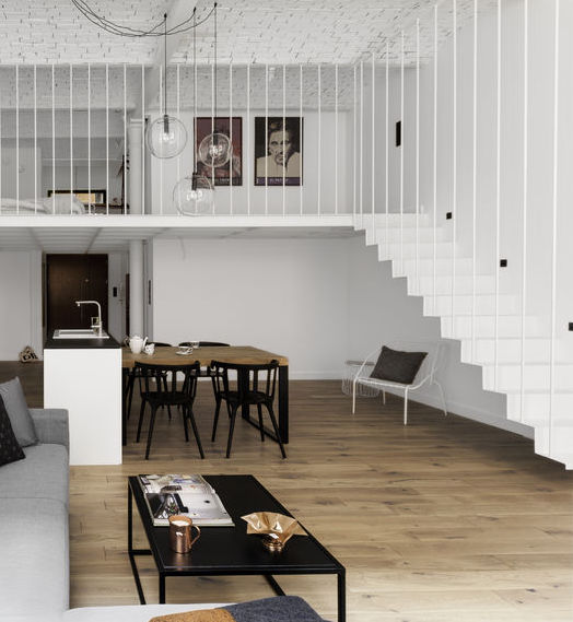 Soft loft - łagodna odsłona industrialnych klimatów