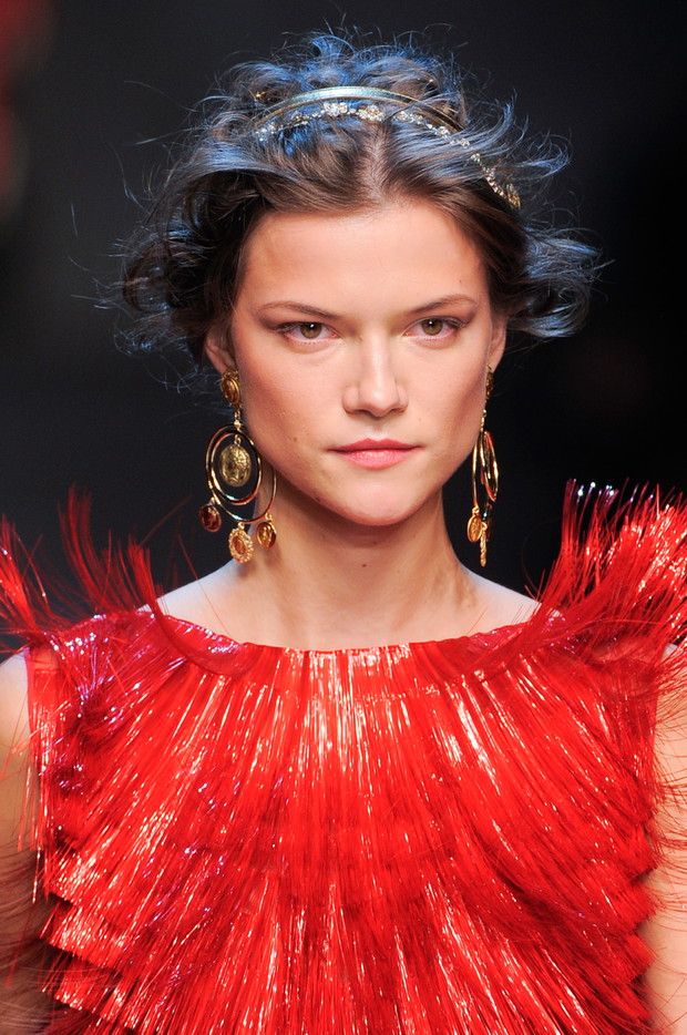 Buty, torebki i dodatki z pokazu Dolce & Gabbana SS14