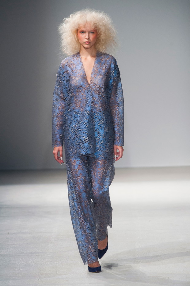 Gosia Baczyńska na Paris Fashion Week - pokaz wiosna-lato 2014