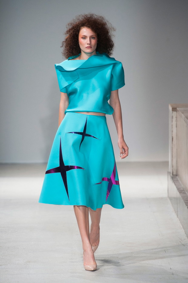 Gosia Baczyńska na Paris Fashion Week - pokaz wiosna-lato 2014