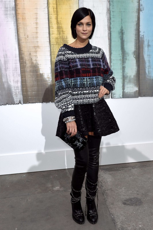 Gwiazdy na Paris Fashion Week wiosna-lato 2014