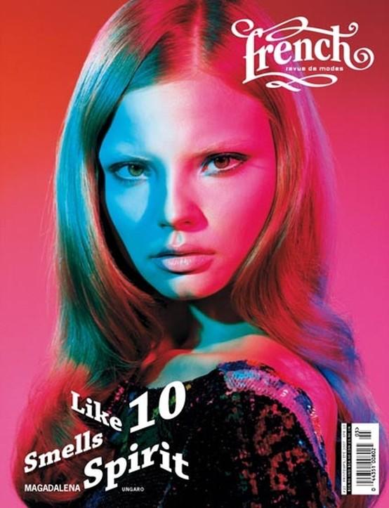 Najlepsze okładki w karierze Magdaleny Frąckowiak - French Revue des Modes wiosna-lato 2007 / fot. Thierry LeGoues X