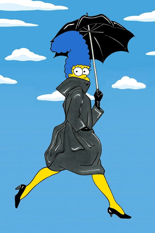 Marge Simpson w legendarnych stylizacjach