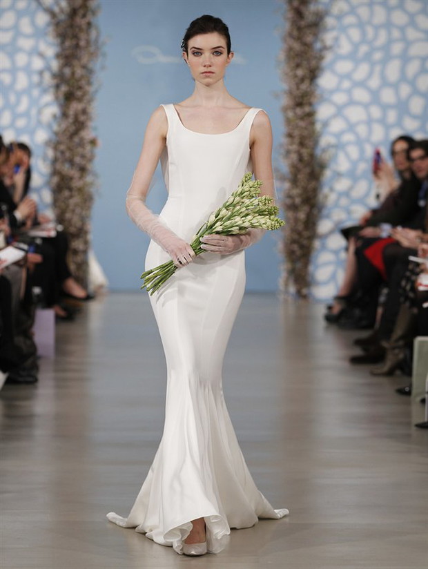 Suknie ślubne 2014: Oscar de la Renta