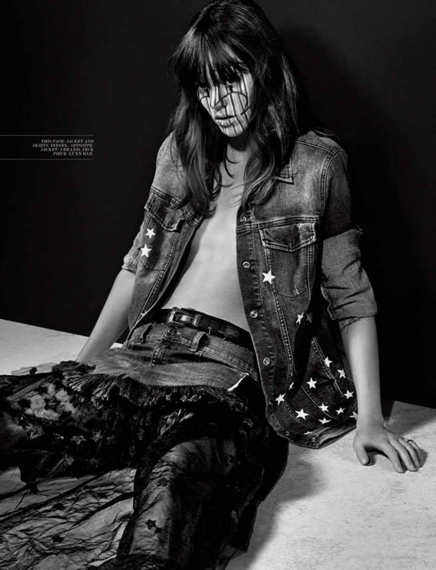 Freja Beha Erichsen w Louis Vuitton dla Interview