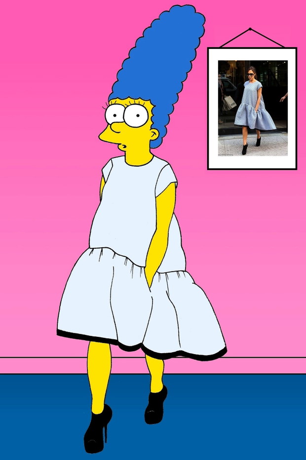 Marge Simpson w legendarnych stylizacjach