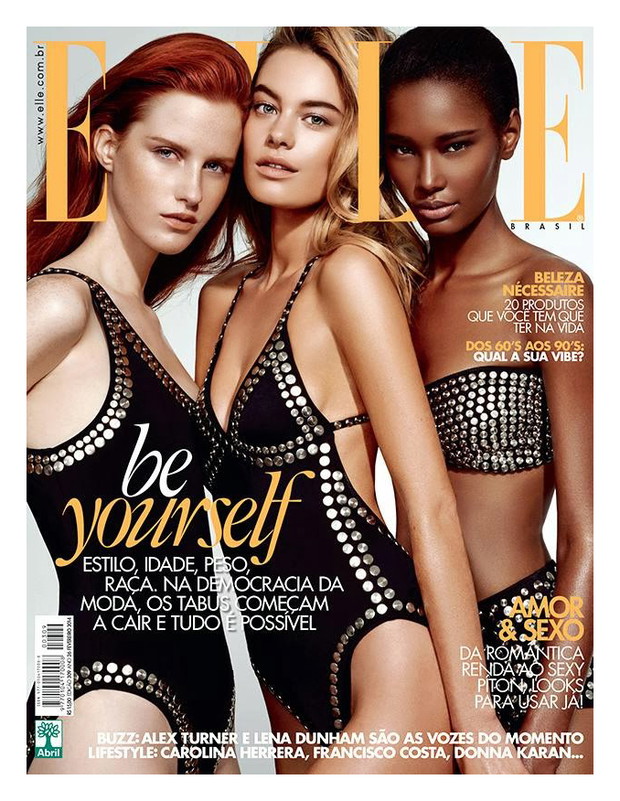Magdalena Jasek w lutowym ELLE Brasil - nowe zdjęcia!