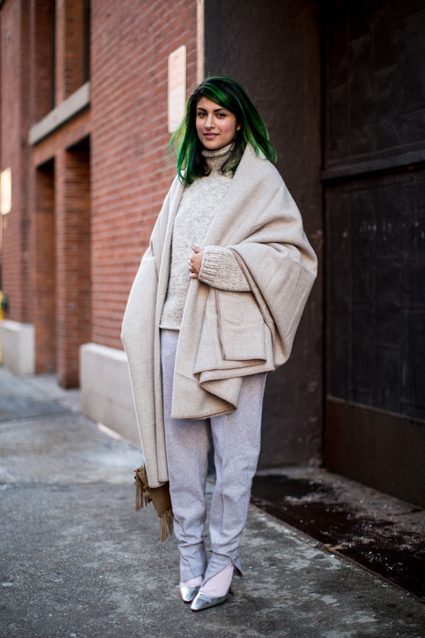 Street fashion: NYFW jesień-zima 2014/2015, dzień 1