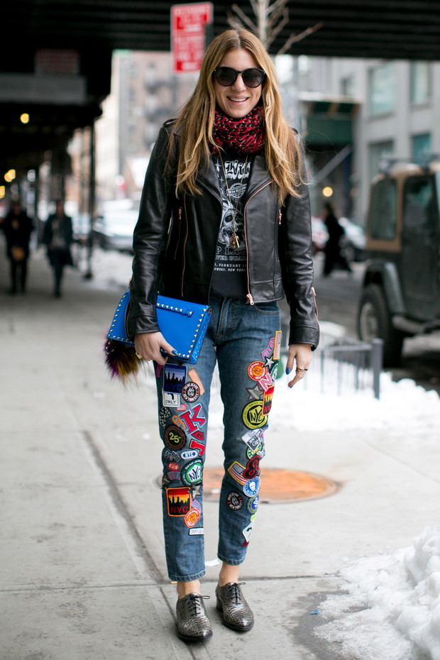 Street fashion: NYFW jesień-zima 2014/2015, dzień 4