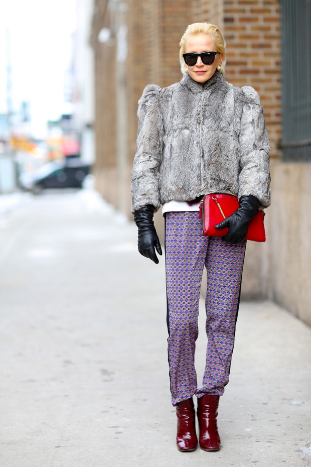 Street fashion: NYFW jesień-zima 2014/2015, dzień 4