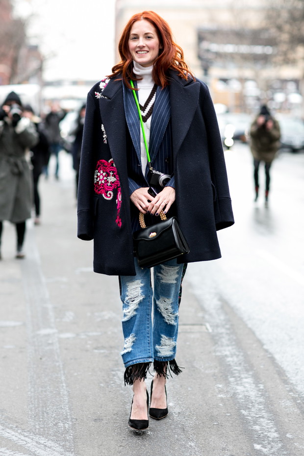 Street fashion: NYFW jesień-zima 2014/2015, dzień 4