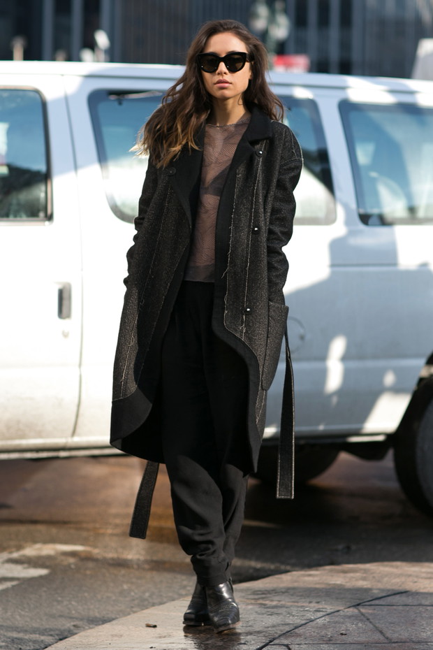 Street fashion: NYFW jesień-zima 2014/2015, dzień 5