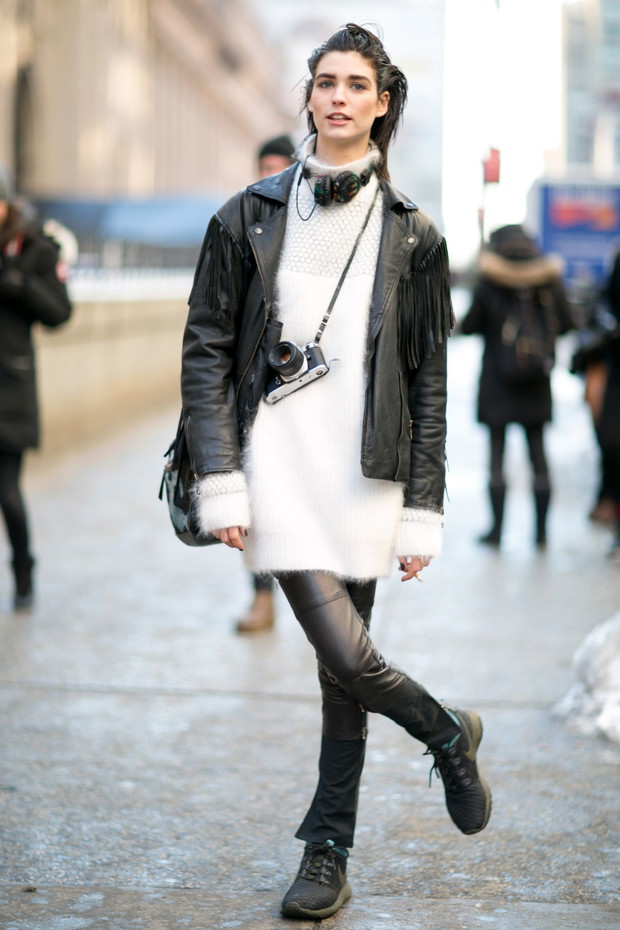 Street fashion: NYFW jesień-zima 2014/2015, dzień 5
