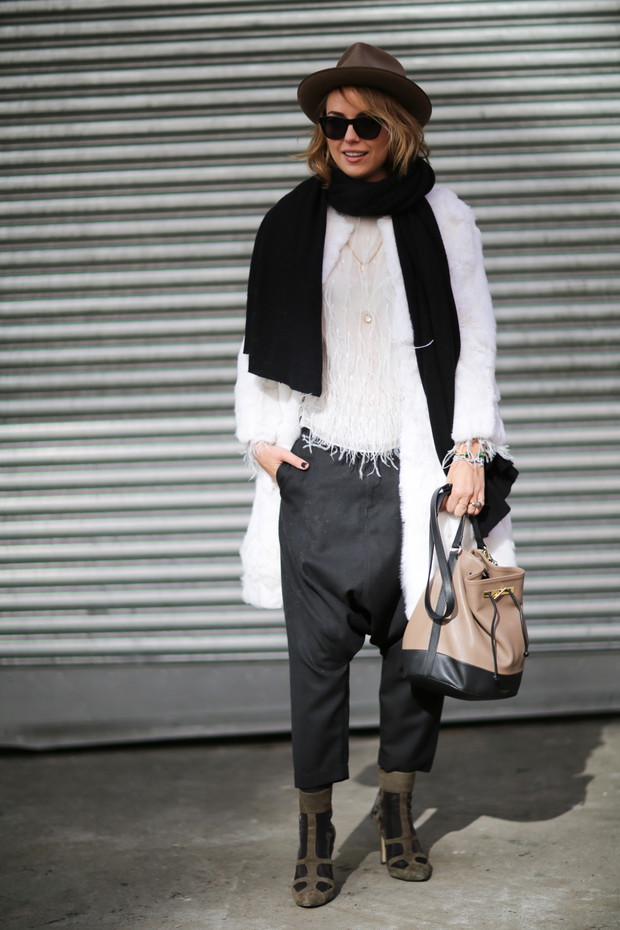 Street fashion: NYFW jesień-zima 2014/2015, dzień 6