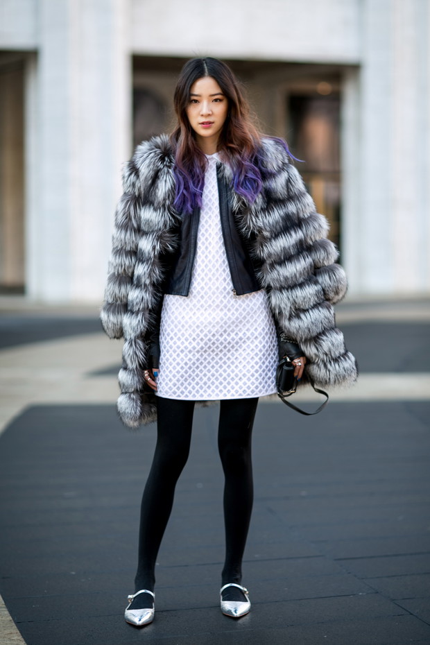 Street fashion: NYFW jesień-zima 2014/2015, dzień 6