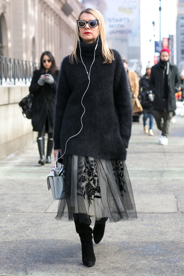 Street fashion: NYFW jesień-zima 2014/2015, dzień 6