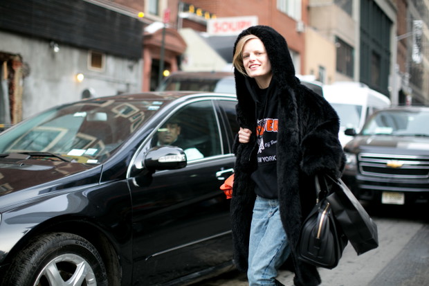 Street fashion: NYFW jesień-zima 2014/2015, dzień 7