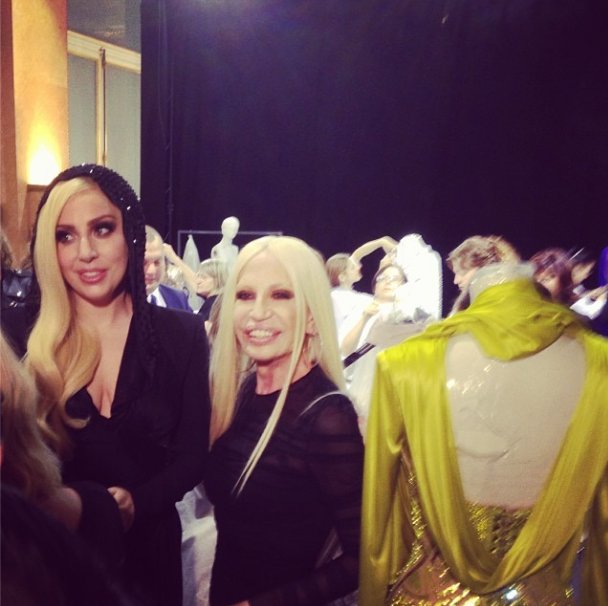 Versace haute couture wiosna-lato 2014: relacja Instagram