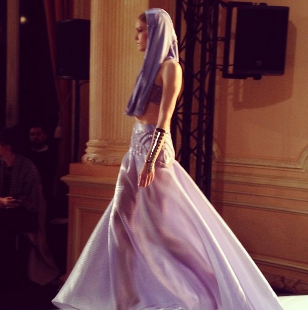 Versace haute couture wiosna-lato 2014: relacja Instagram