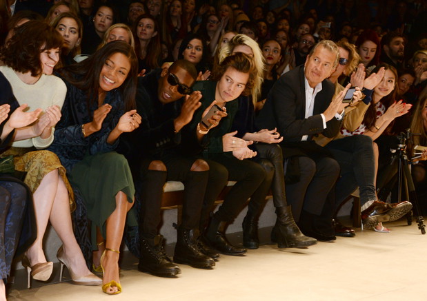 Gwiazdy na London Fashion Week jesień-zima 2014/2015