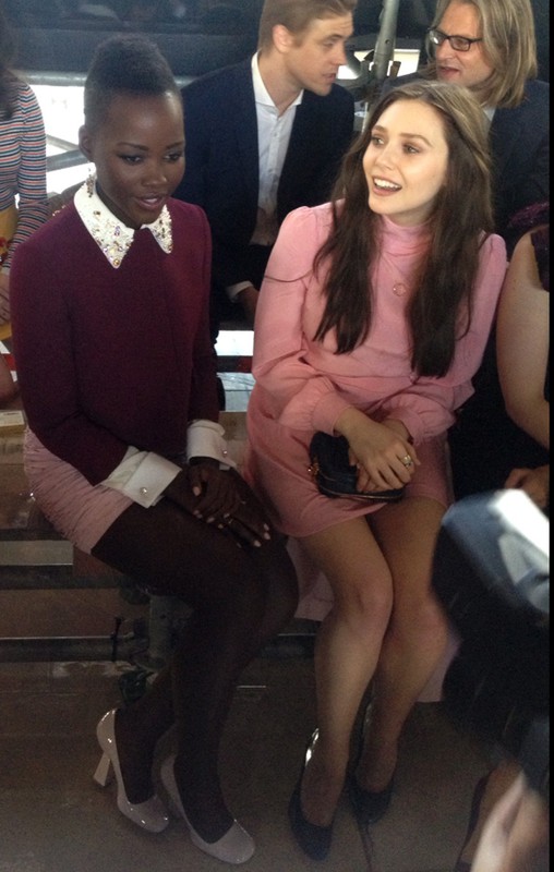 Gwiazdy na Paris Fashion Week jesień-zima 2014/2015