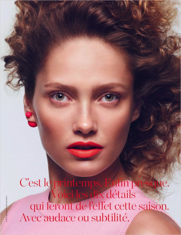 Karmen Pedaru dla ELLE France!