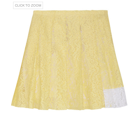 Koronkowe spódnice - trendy wiosna-lato 2014