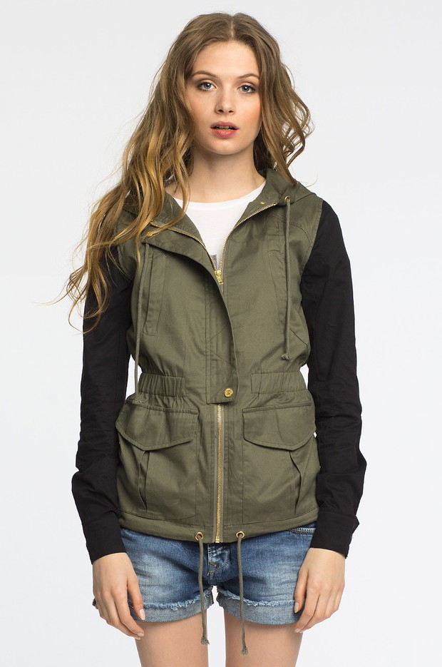 Kurtka parka - trendy wiosna lato 2014