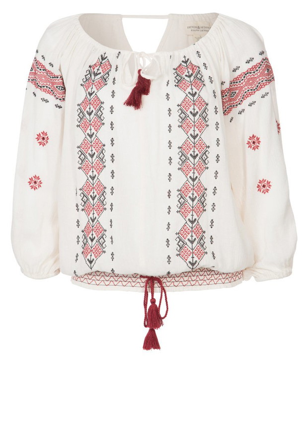 Trendy wiosna lato 2014: haftowane koszule