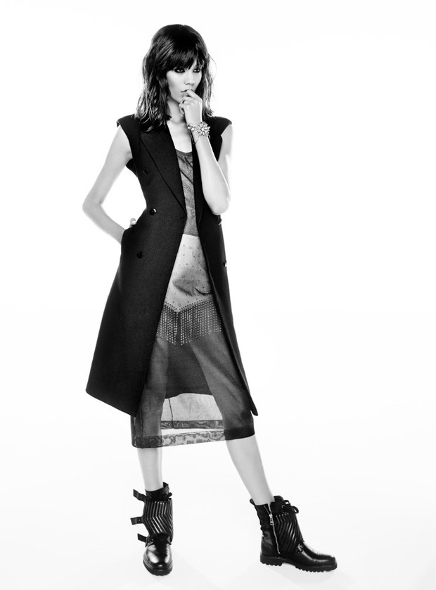 Ewa Wladymiruk w sesji ELLE & Project Runway