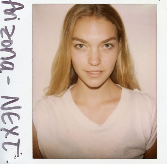 Polaroidy modelek - zanim stały się sławne