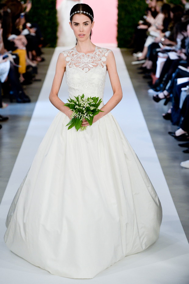 Suknie ślubne wiosna 2015: Oscar de la Renta