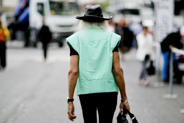 Street fashion: pastele