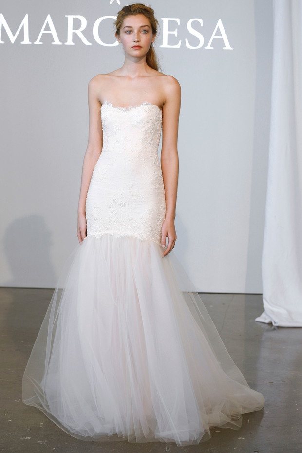 Suknie ślubne 2015: Marchesa wiosna 2015