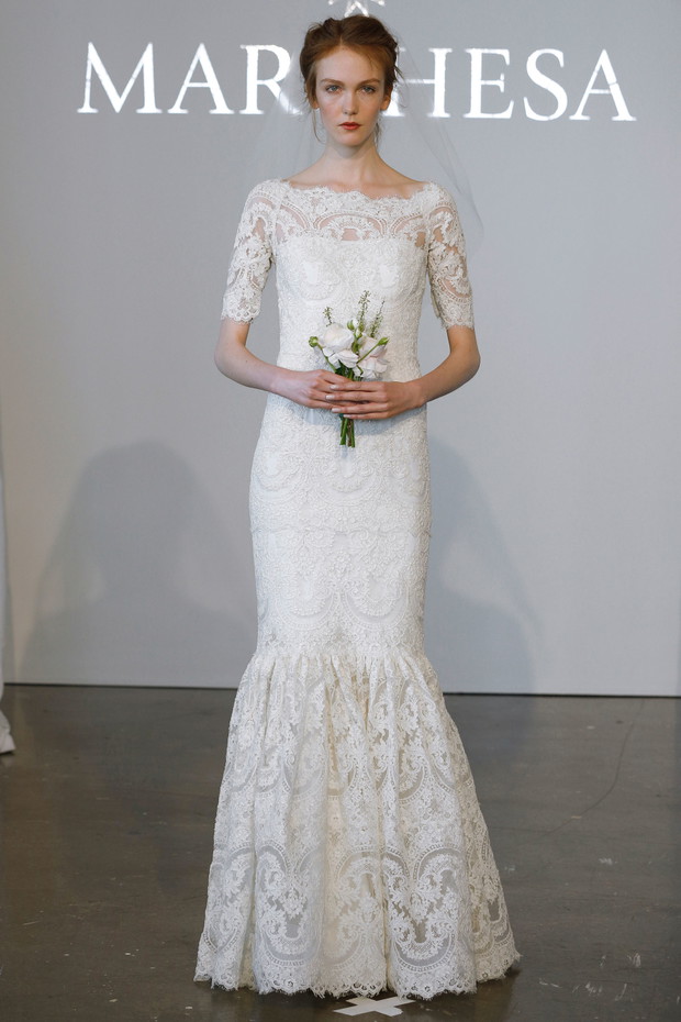 Suknie ślubne 2015: Marchesa wiosna 2015