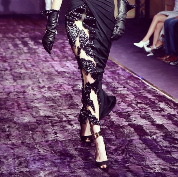 Versace haute couture jesień-zima 2014/2015 - relacja Instagram