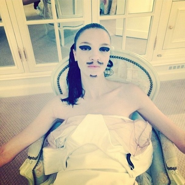 Versace haute couture jesień-zima 2014/2015 - relacja Instagram